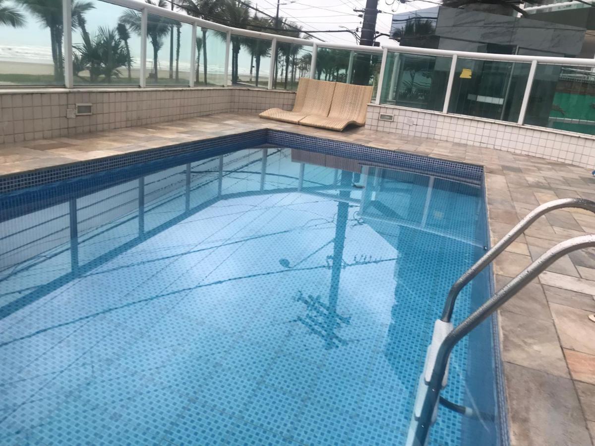 Apartamento Praia Grande Pe Na Areia Solemar エクステリア 写真